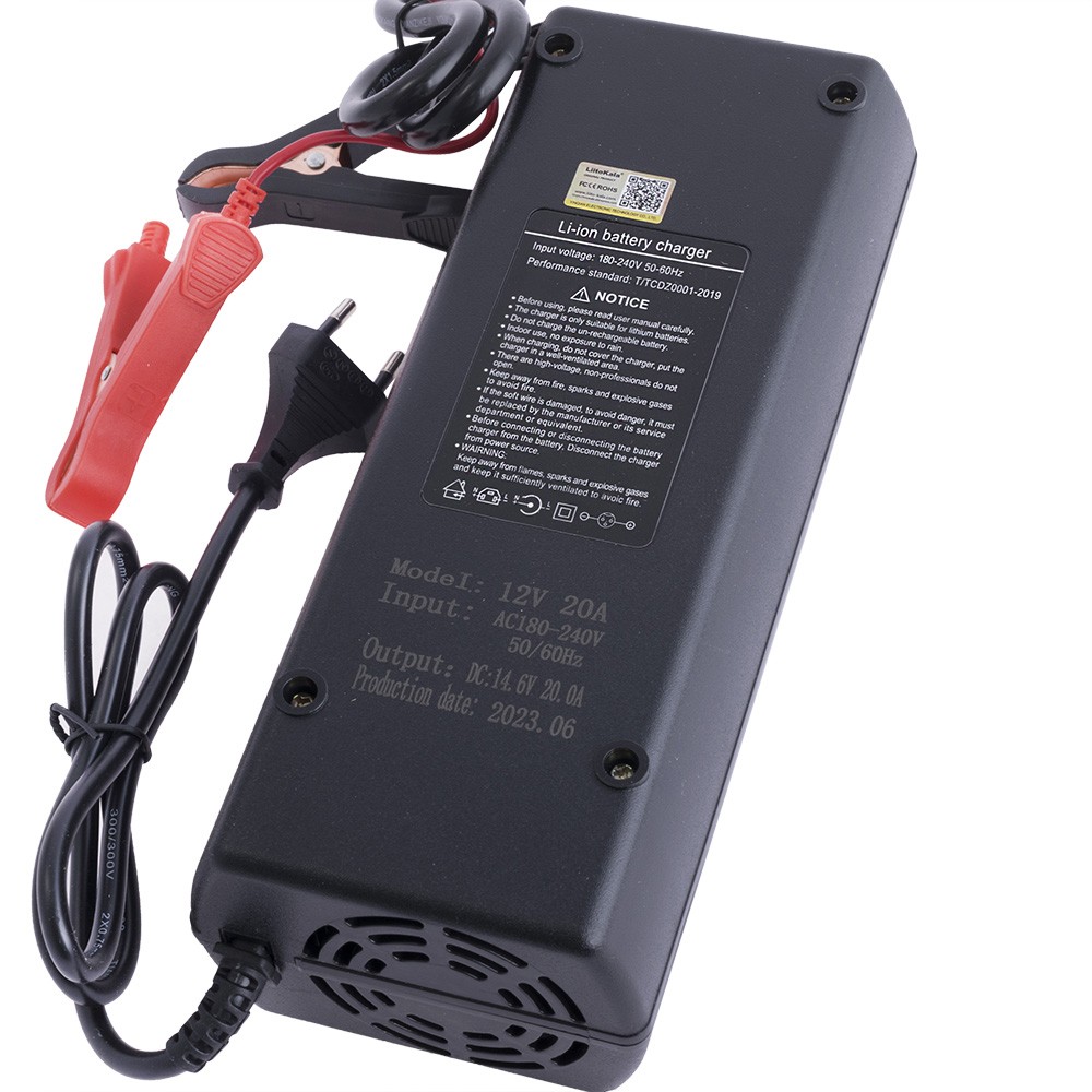 Зарядний пристрій 14.6V20A charger 4S LiFePO4 battery