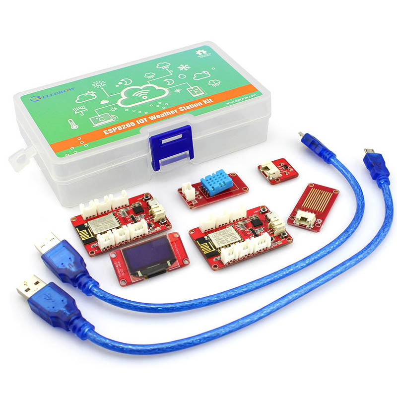 Набір для створення метеостанції на ESP8266 Набір для створення метеостанції на ESP8266