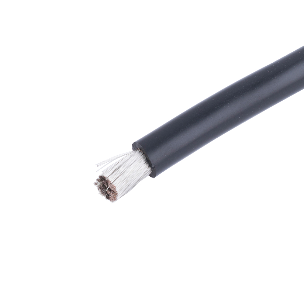 Силіконовий провід 8AWG (8.3mm²1650/0.08TS) чорний