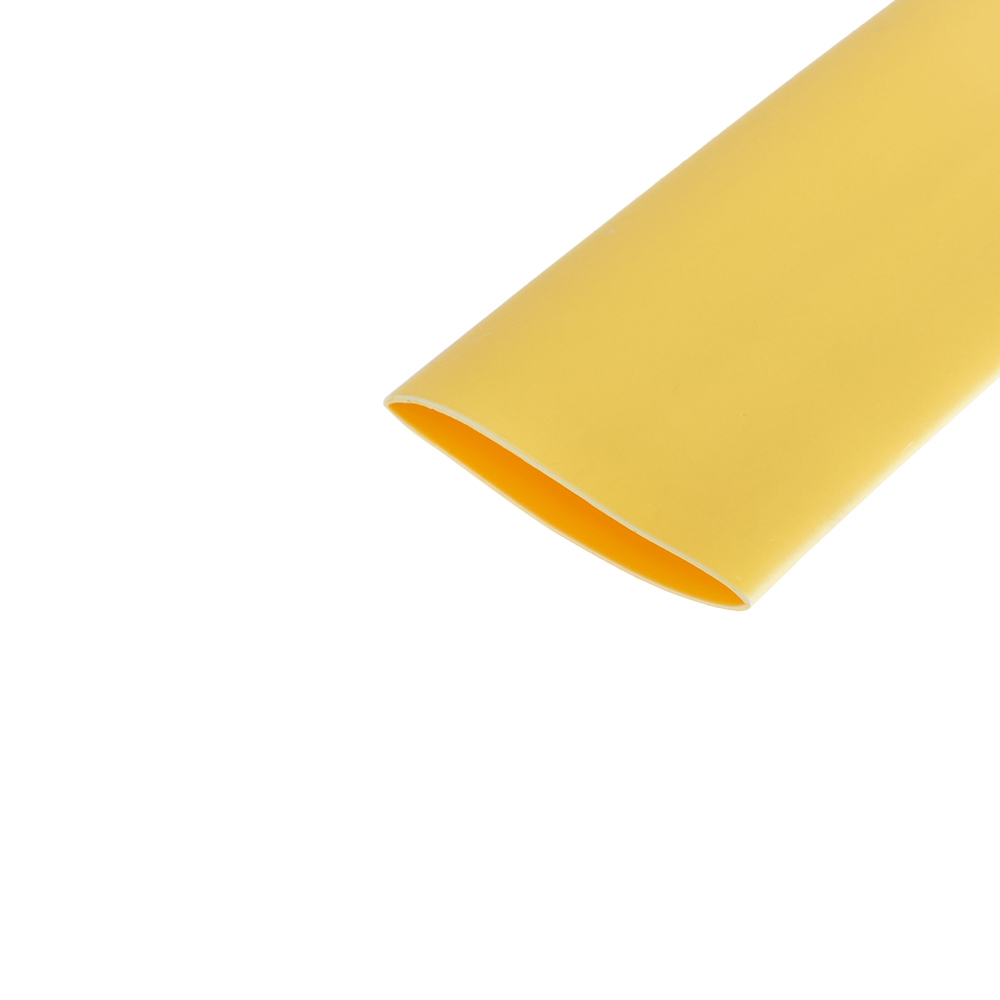 Термоусадочна трубка 14мм жовта (термоусадка 14,0мм) (SBD-SWHF|14|7mm  yellow)