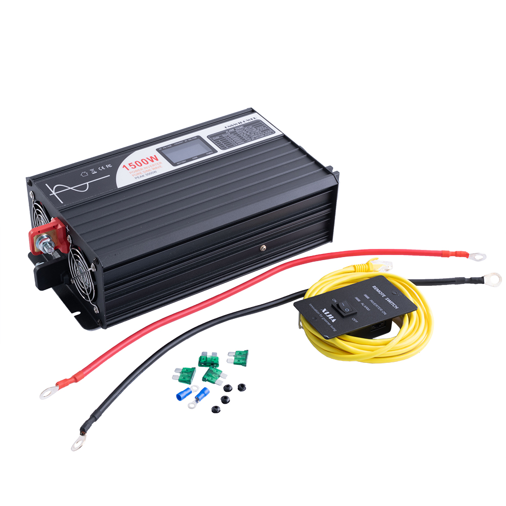 Інвертор 1500W 24V→230V чиста синусоїда LCD (SP-1500L24V(LCD) – Swipower) Інвертор 1500W 24V→230V чиста синусоїда LCD (SP-1500L24V(LCD) – Swipower)