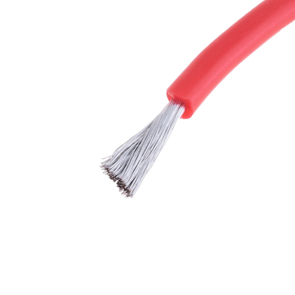 Силіконовий провід 15AWG (1.5mm²-300/0.08TS) червоний