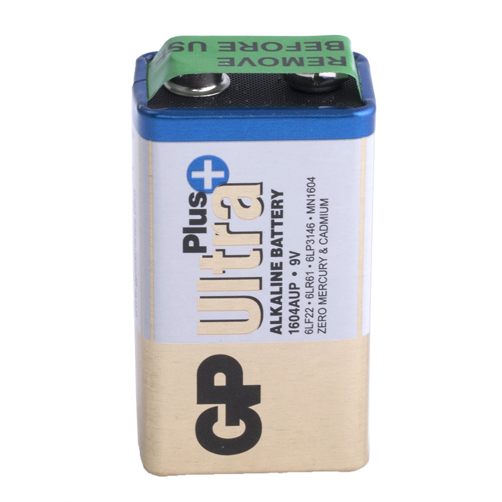 Батарейка "Крона" лужна 9V 1шт. GP Batteries 1604AUP 6LF22