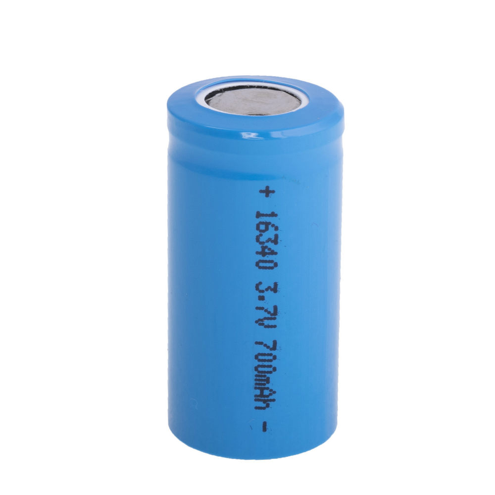 Li-Ion 700mAh, 3,7V, CR123 GEB літій-іонний акумулятор 16340 Flat top Li-Ion 700mAh, 3,7V, CR123 GEB літій-іонний акумулятор 16340 Flat top