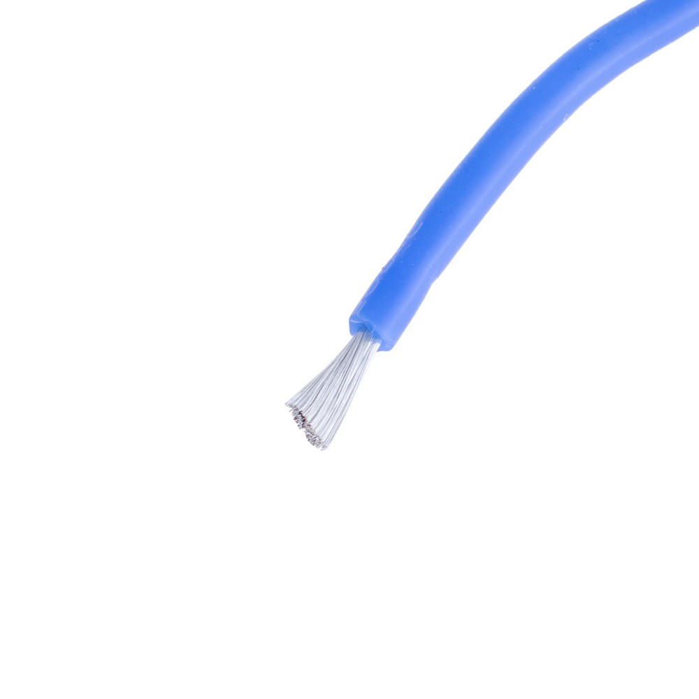 Силіконовий провід 16AWG (1.3mm² 252/0.08TS) синій