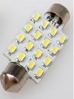 S7NF 16led 42mm лампа автомобільна S7NF 16led 42mm лампа автомобільна