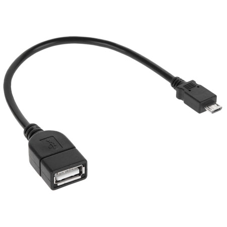 Кабель USB гнездо A - Штекер micro USB 20cm (KPO2907) Кабель USB гнездо A - Штекер micro USB 20cm (KPO2907)