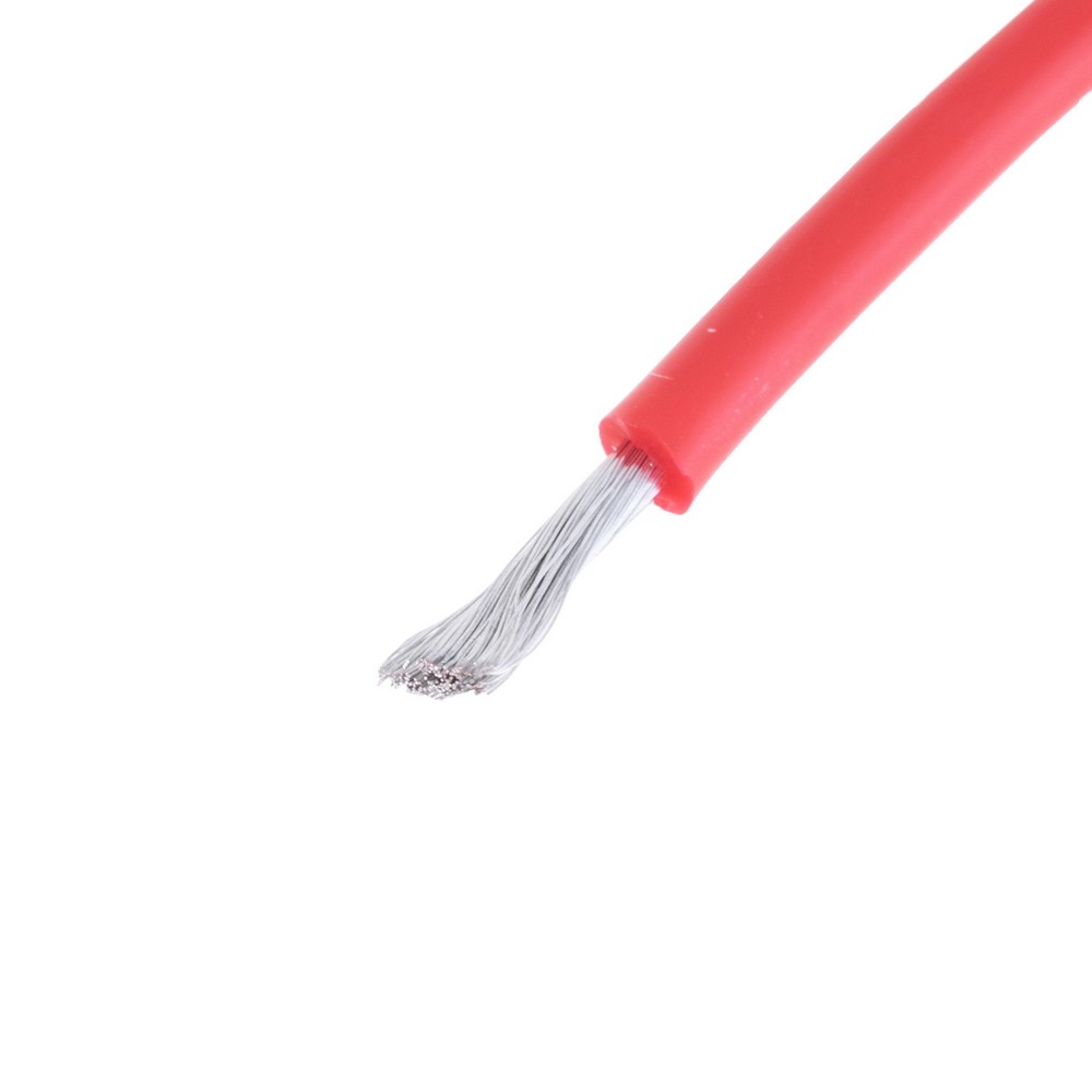 Силіконовий провід 17AWG (1.05mm²-210/0.08TS) червоний