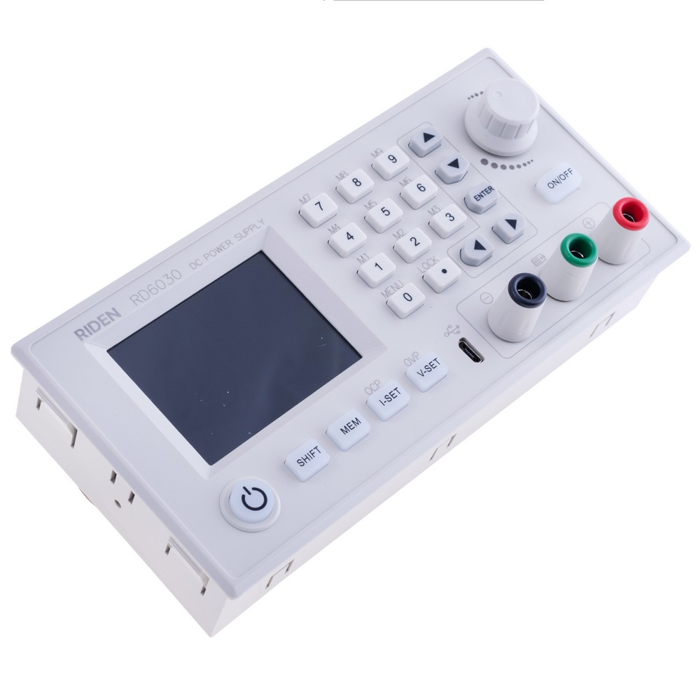 Блок живлення лабораторний, модульний 1800W, 0-60VDC, RIDEN RD6030 0-60V 0-30A 1800W