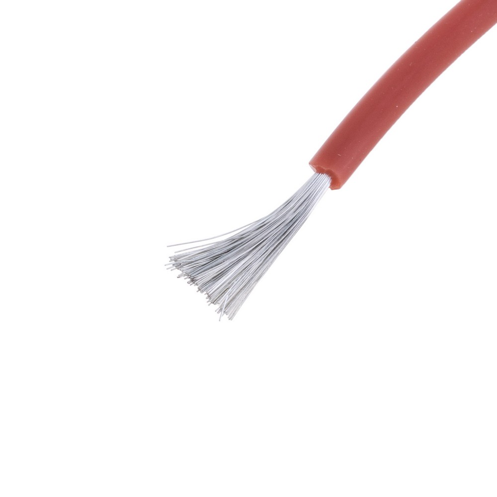 Силіконовий провід 18AWG (0.75mm²-150/0.08TS) коричневий
