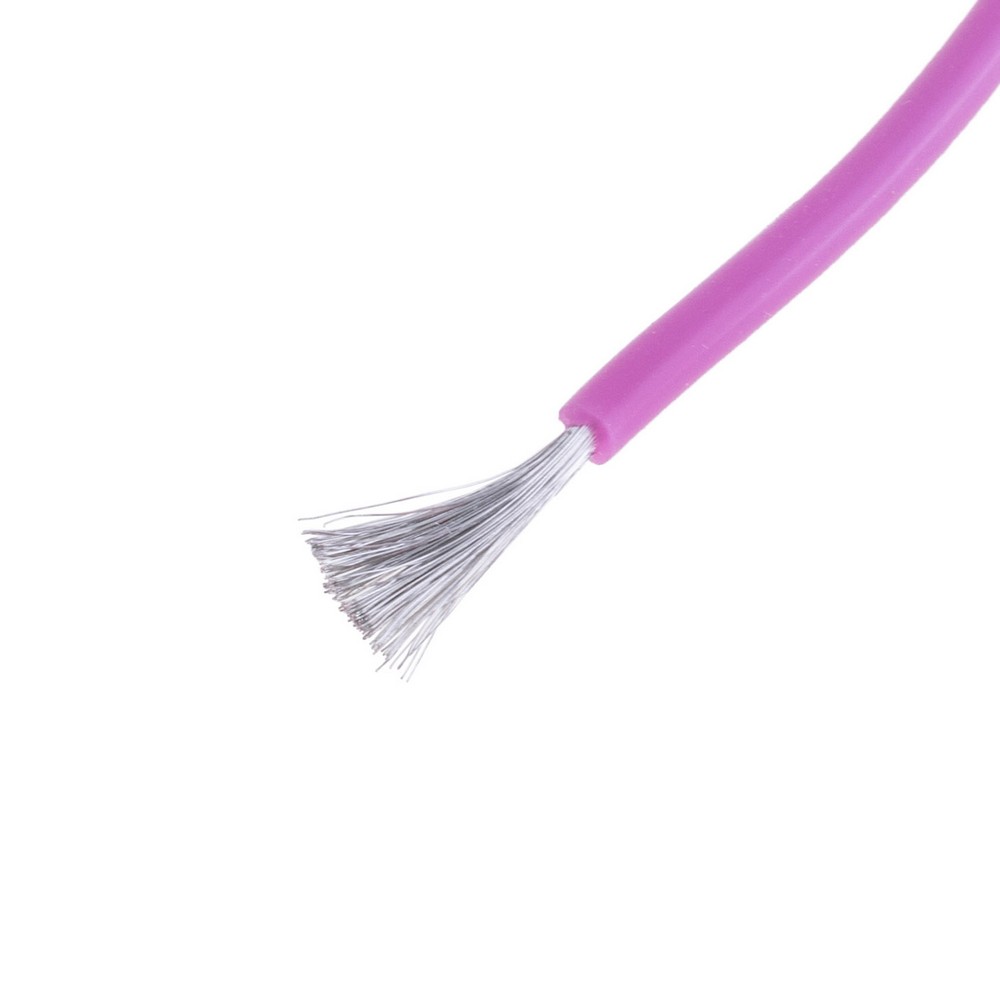 Силіконовий провід 18AWG (0.75mm²-150/0.08TS) фіолетовий
