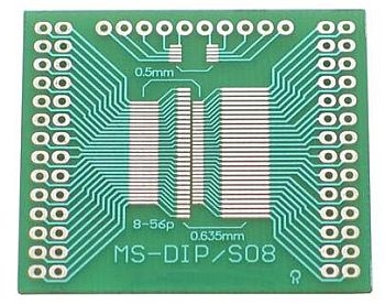 MS-DIP/SO8 (макетная плата) MS-DIP/SO8 (макетная плата)