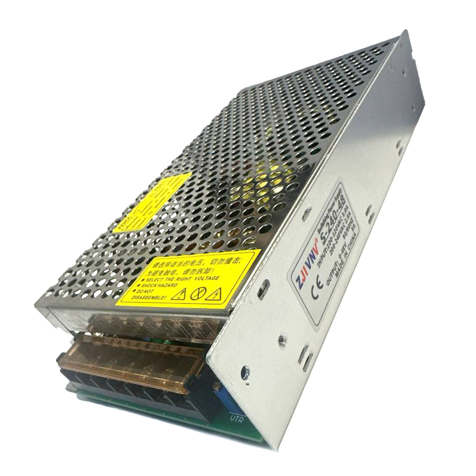 Блок живлення що вбудовується з регулюванням напруги 240W 0-48V, 5A, S-240-48 Блок живлення що вбудовується з регулюванням напруги 240W 0-48V, 5A, S-240-48