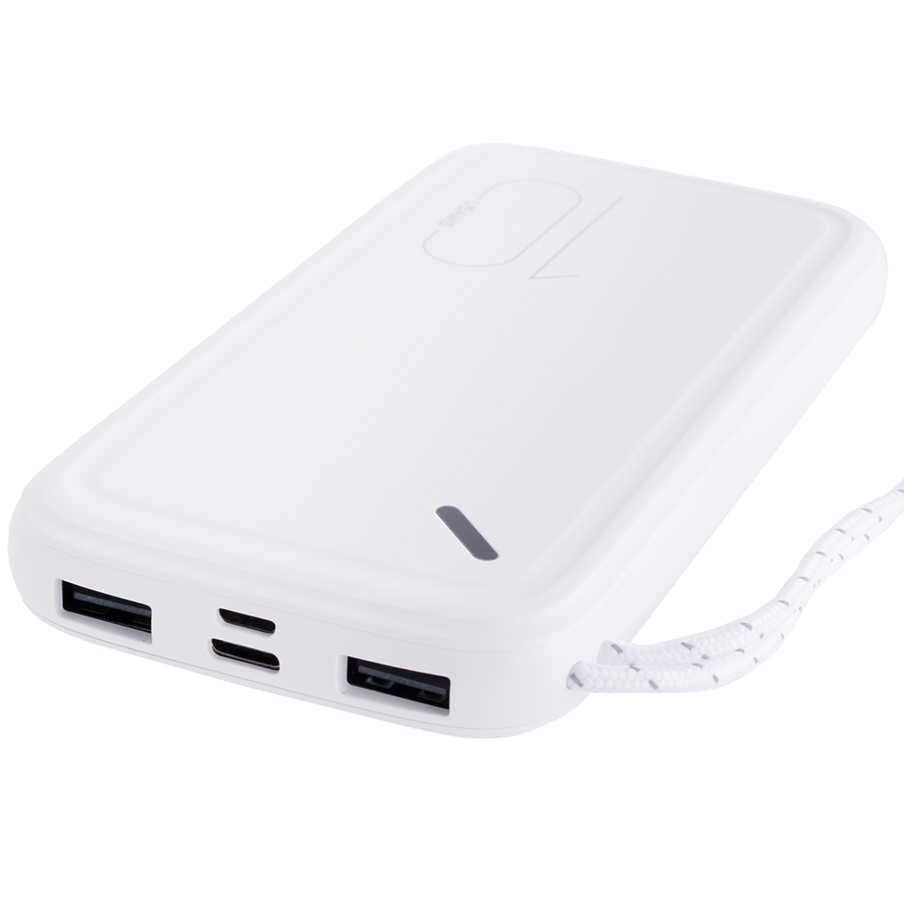 Power Bank 10000mAh 37Wh (Rated Capacity: 6000mAh) US-CD150 PB56 білий (USAMS)