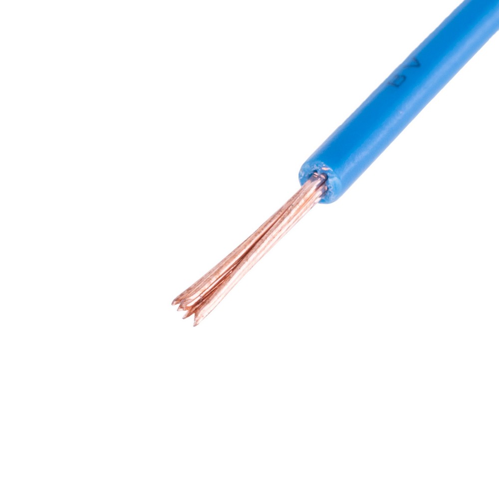 Провід багатожильний 1mm² (18AWG, 7xD0.43mm) синій