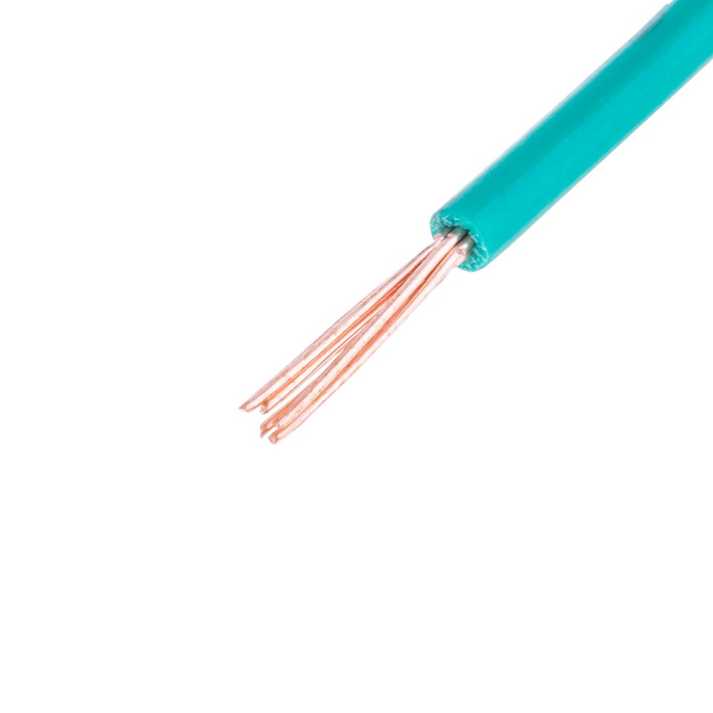 Провід багатожильний 1mm² (18AWG, 7xD0.43mm) зелений