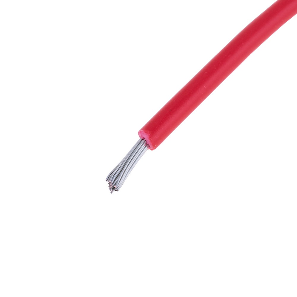 Провід багатожильний 1mm² (32xD0,20мм, лужена мідь) червоний, PVC (RV1-32/0.20-TCU-R) Провід багатожильний 1mm² (32xD0,20мм, лужена мідь) червоний, PVC (RV1-32/0.20-TCU-R)