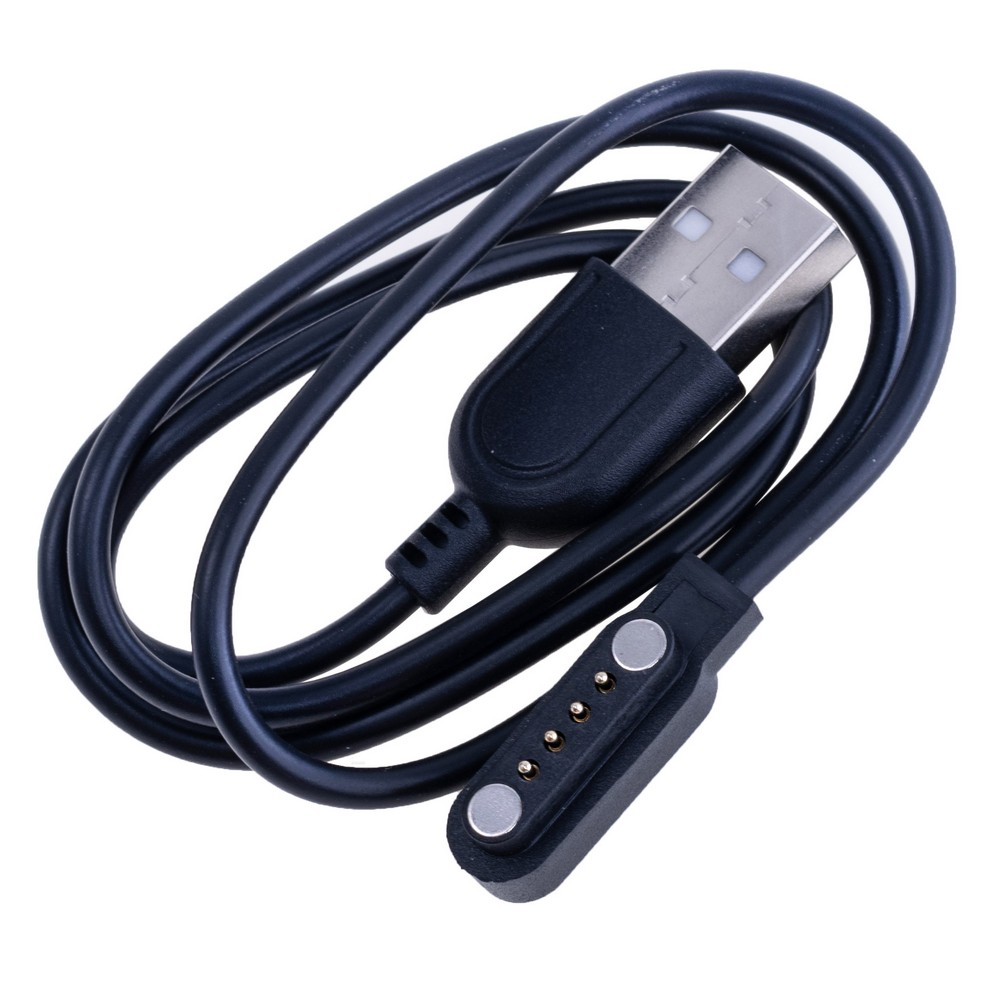Магнітний роз'єм на проводі 1м. з USB-A 4 контакта, PG1.5-5,0-4P-2,54PH-4H-04 male witch wire