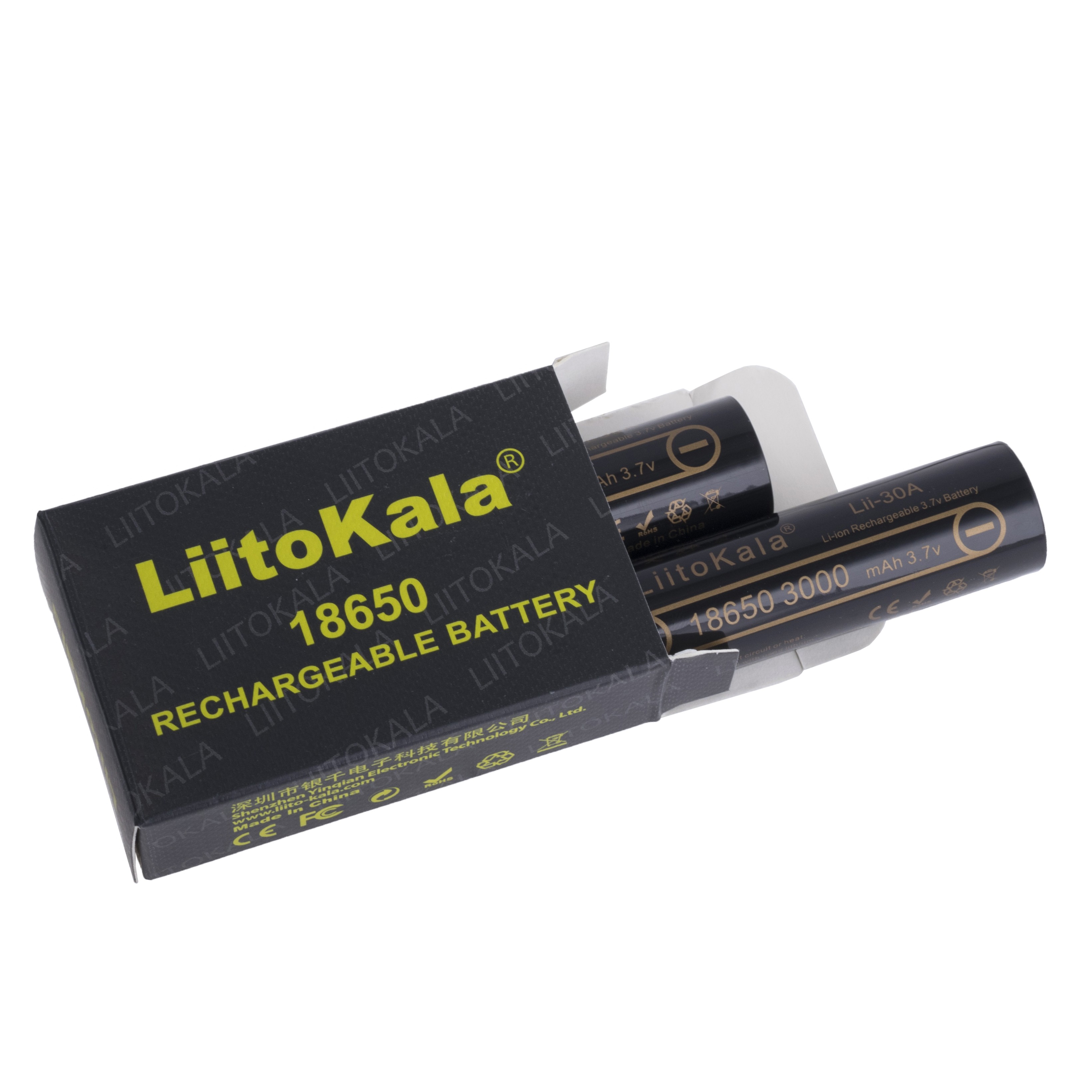 Комплект 2шт. акумуляторів Lii-30A 3000mAh 3,7V [171462]