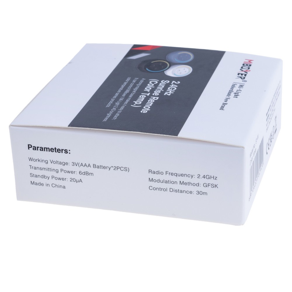 Пульт дистанційного керування температурою та яскравістю 2.4G, S1-W