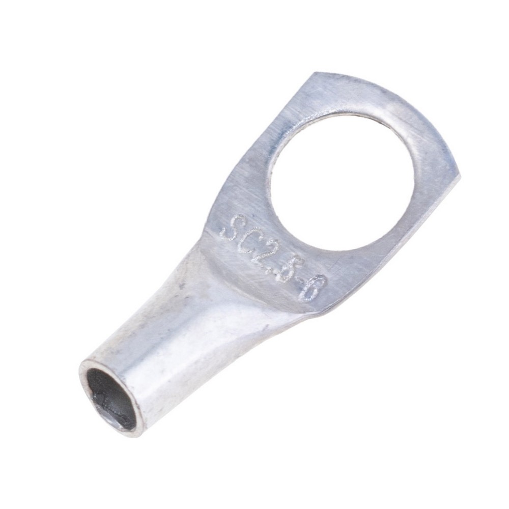 Кабельний наконечник кільцевий, луджена мідь на провід 2,5 mm², M6, SC(JGK)-2.5