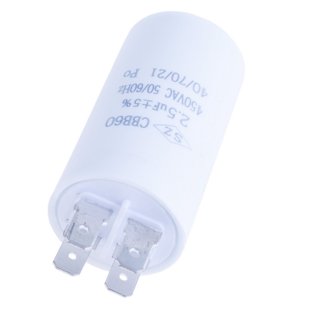 Конденсатор пусковий 2,5uF 450VAC ±5% 30*57mm SZ