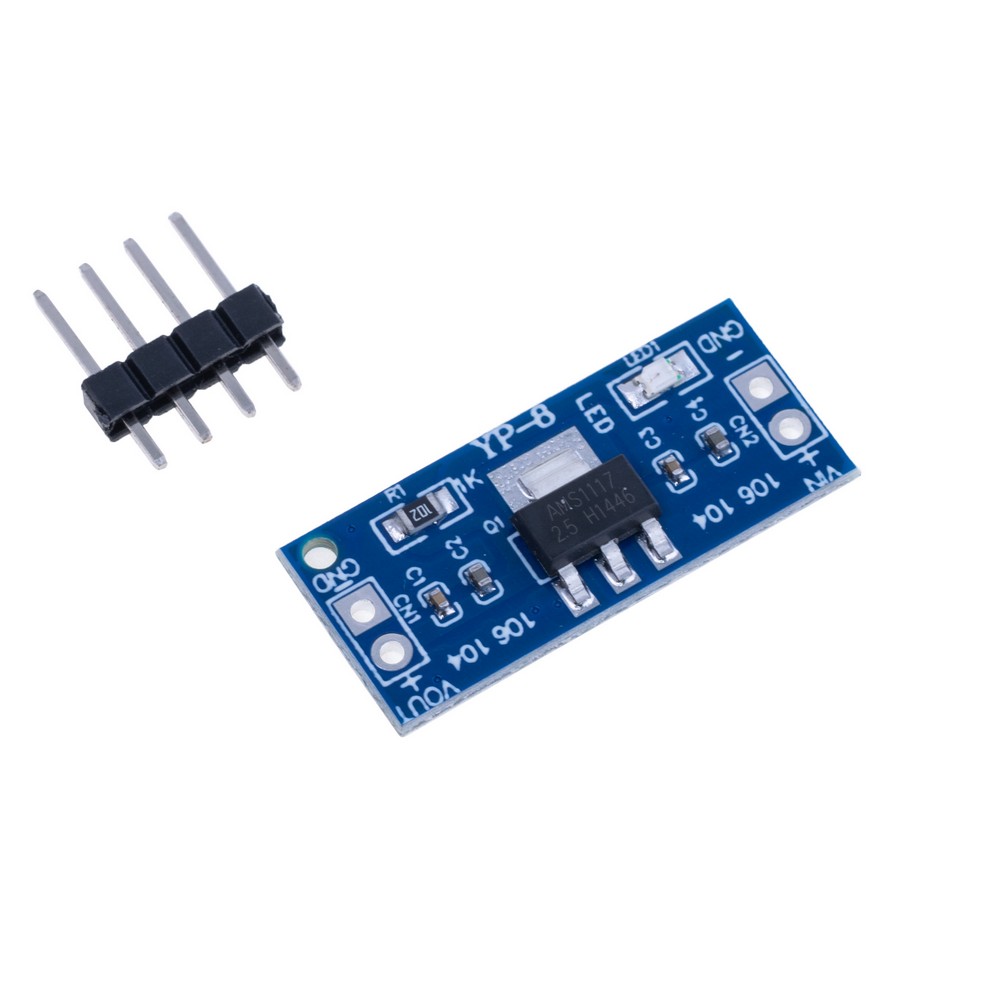 Модуль стабілізатор напруги 2,5V на і/с AMS1117-2,5V Модуль стабілізатор напруги 2,5V на і/с AMS1117-2,5V