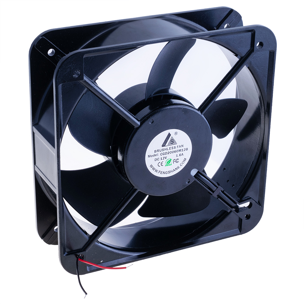 Вентилятор 200x200x60, 12VDC, CGD20060M12B-B CGFAN