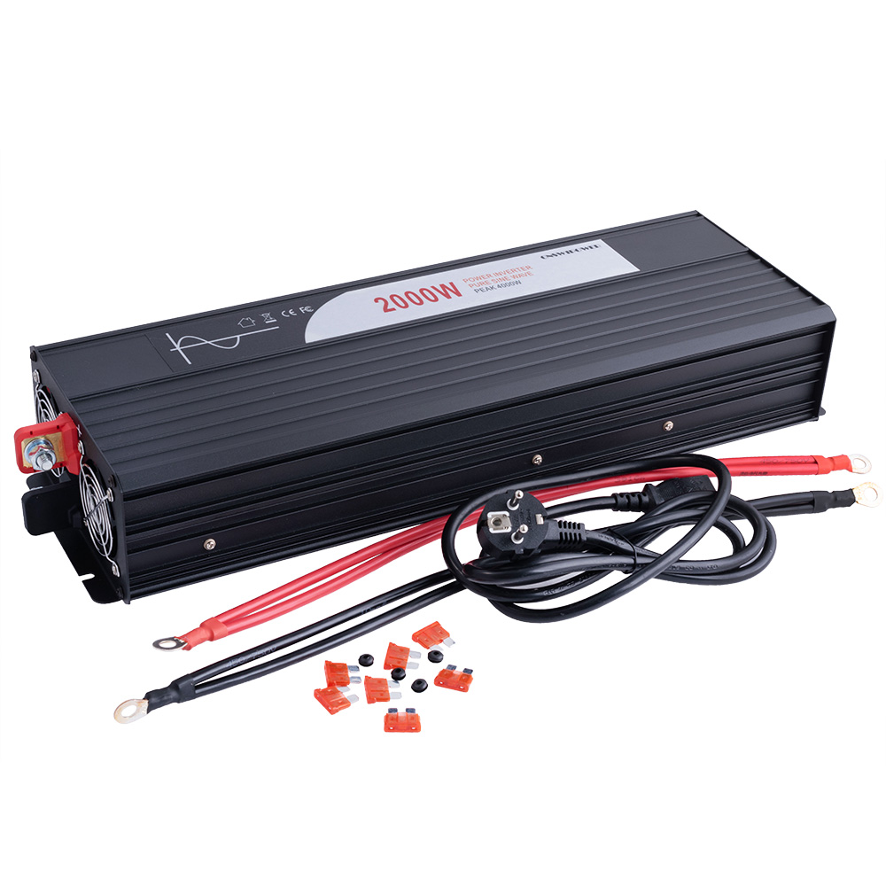 Інвертор 2000W 12V→230V чиста синусоїда з вбудованим зарядним пристроєм. (SP-2000L12V w/Charger - Swipower) Інвертор 2000W 12V→230V чиста синусоїда з вбудованим зарядним пристроєм. (SP-2000L12V w/Charger - Swipower)
