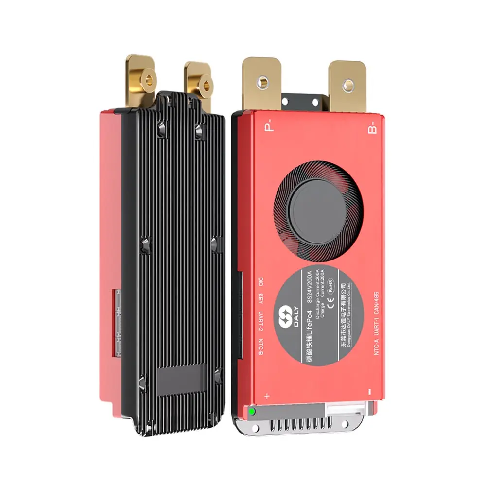 BMS контроллер LiFePO4, 8S, 200A, CAN+Bluetooth