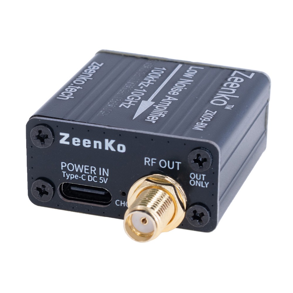 Підсилювач 20dB 100kHz-10GHz LNA (ZK09-BM – Zeenko)