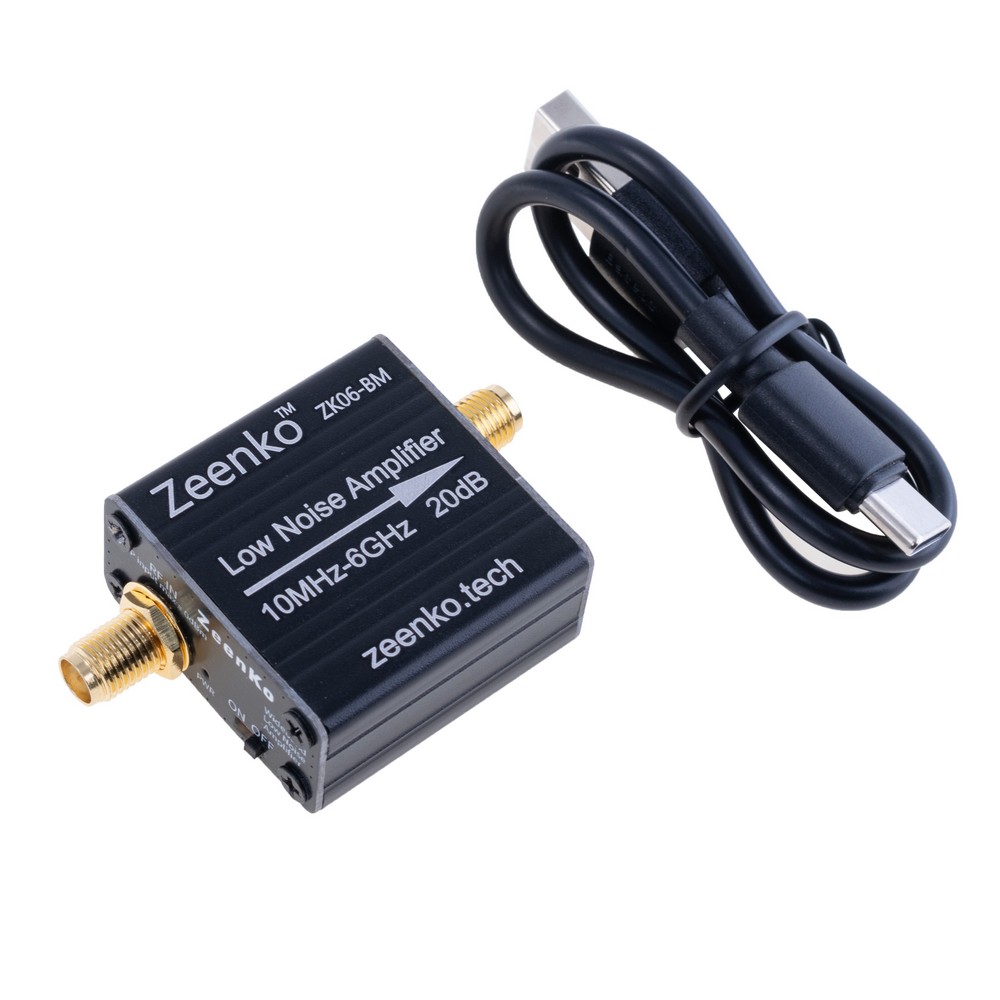 Підсилювач 20dB 10MHz-6GHz LNA (ZK06-BM – Zeenko)