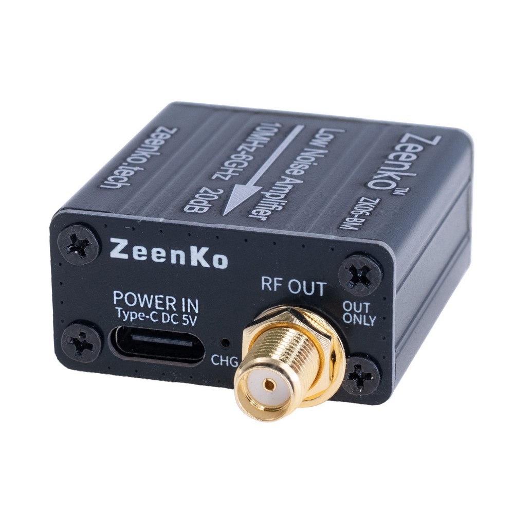 Підсилювач 20dB 10MHz-6GHz LNA (ZK06-BM – Zeenko)