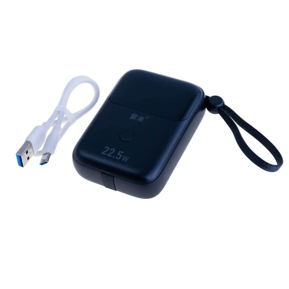 Power Bank 10000mAh 36.3Wh (5700mAh @ 5V/2A) 20W max Black (T137BF – zime)