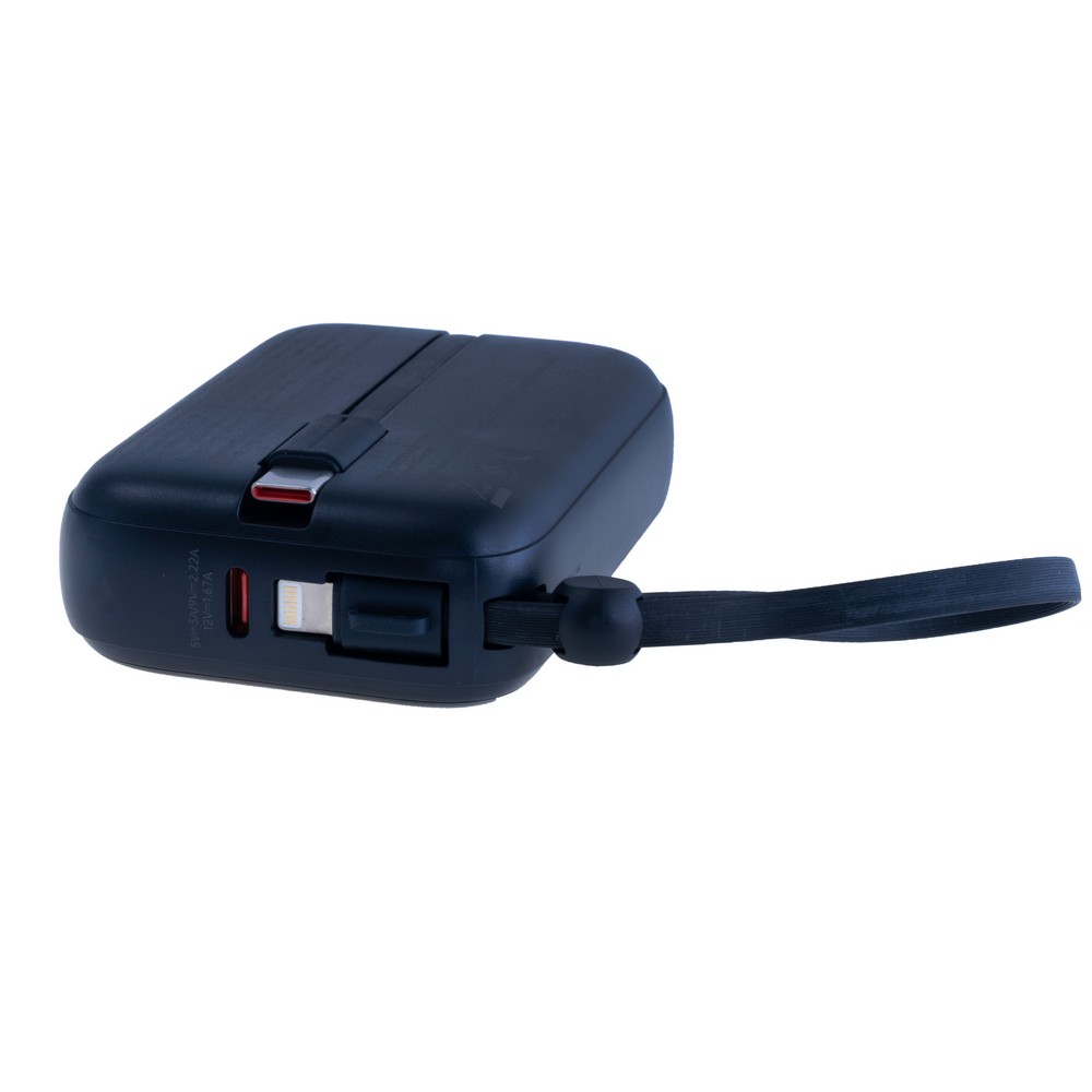 Power Bank 10000mAh 36.3Wh (5700mAh @ 5V/2A) 20W max Black (T137BF – zime)