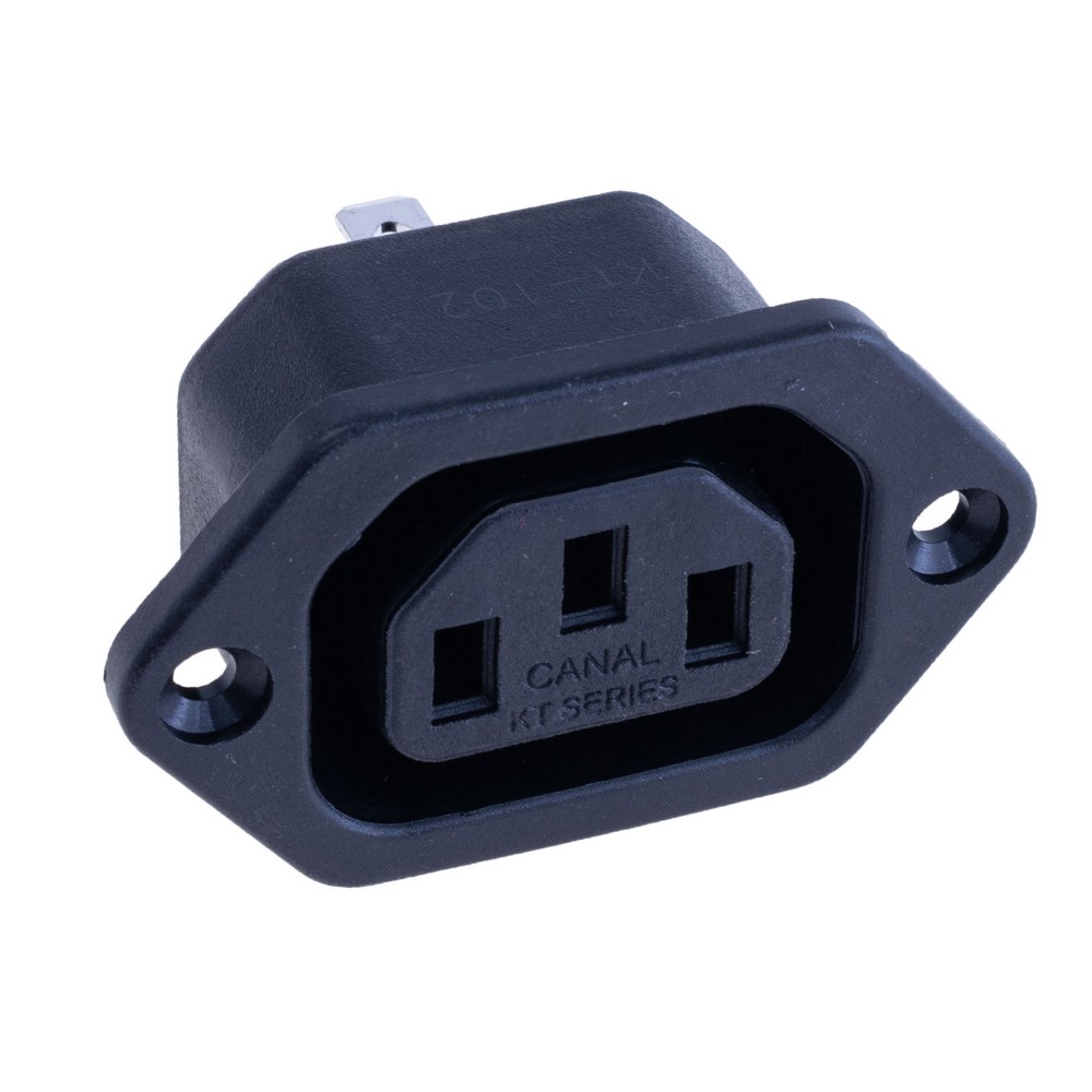 Гніздо живлення 2108CQ АС IEC 60320 C13 (F) "мама