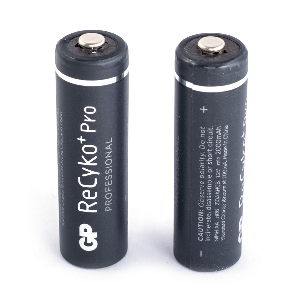 NiMH 2000mAh, 1,2V, AA GP Batteries, нікель-метал-гідридний акумулятор ReCyko+Pro 210AAHCBE-2GBE4