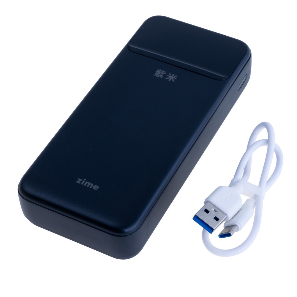 Power Bank 20000mAh 74Wh (12000mAh @ 5V/2A) 22.5W max Black (B225W2A1C-2 – zime)