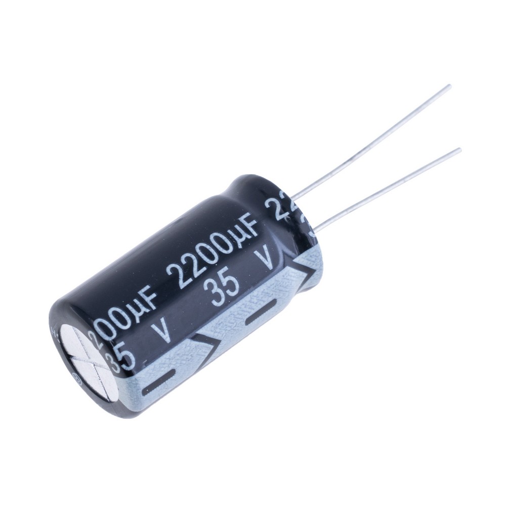 2200uF 35V 105C 13x25mm Chongx