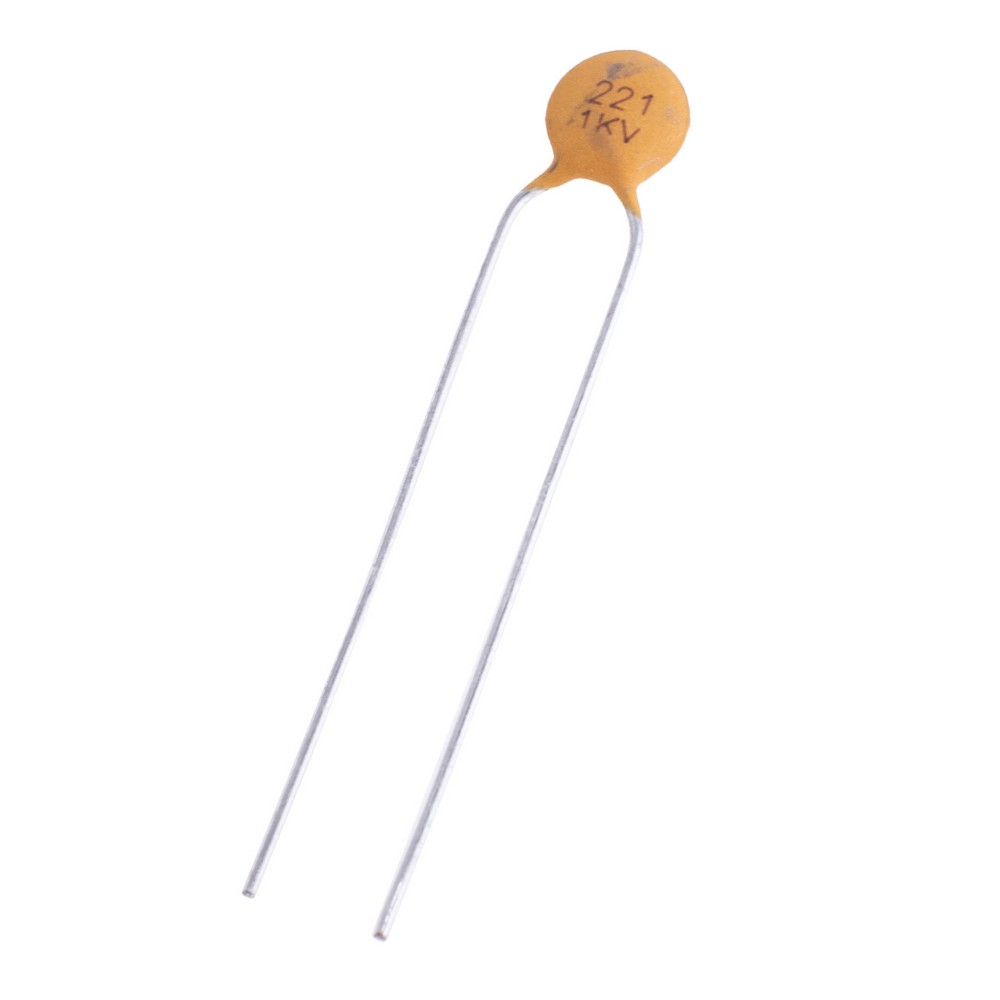 220pF 1kV Y5P K(+/-10%) D<=6,5mm (HP1K0221K-L516B-Hitano)