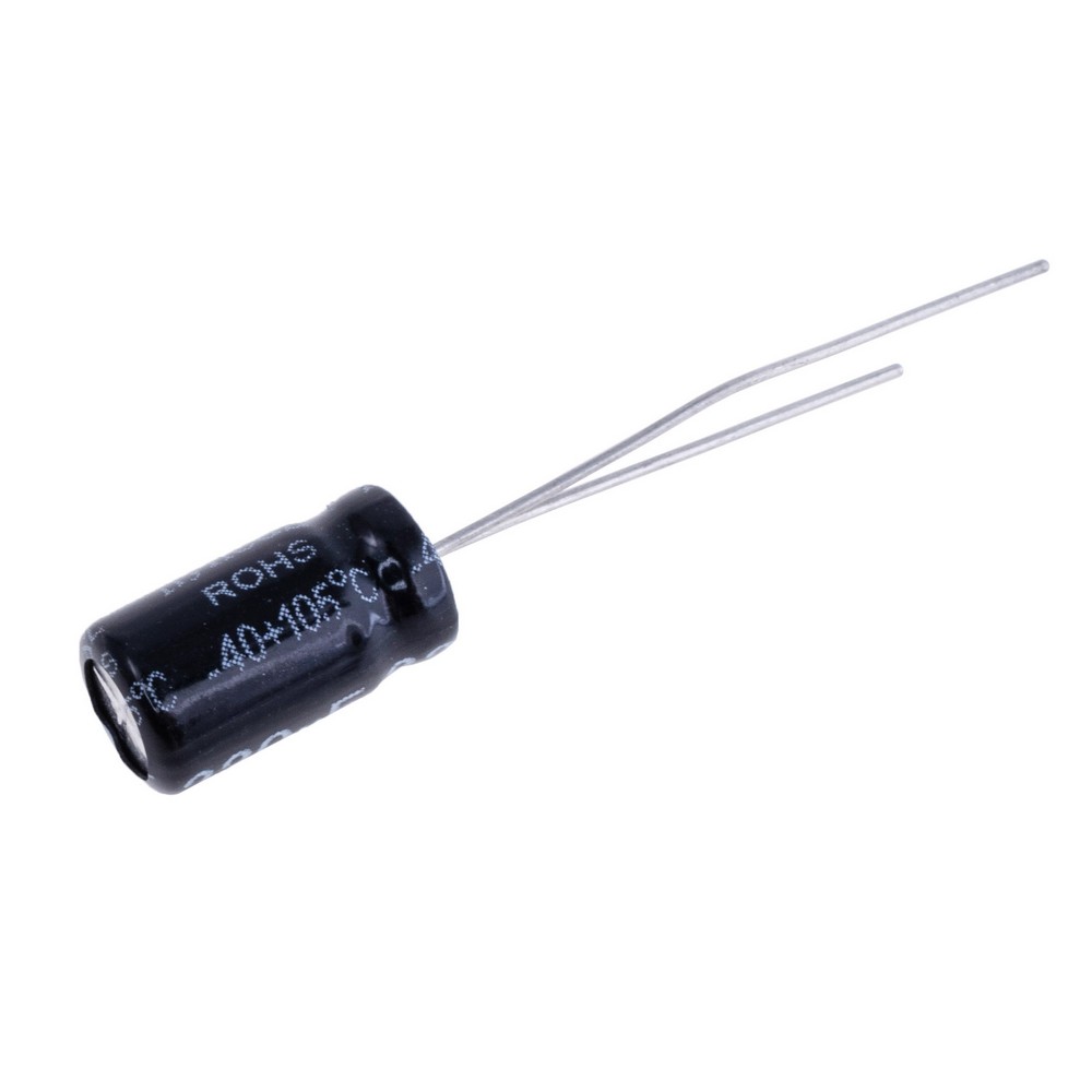 220uF 25V 6x11mm 105°C Hyncdz (електролітичний конденсатор)