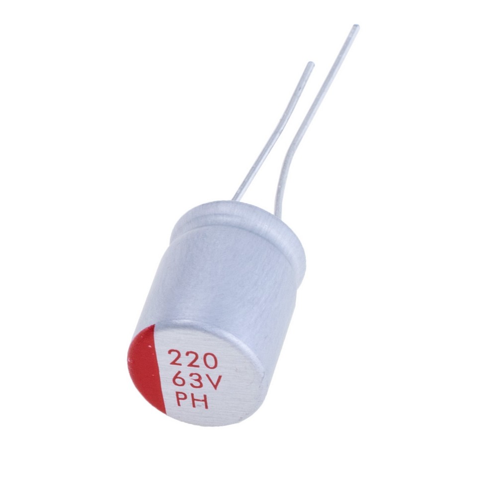 220uF 63V 10x12,5, HED1-PH-63V227M 10*12.5, полімерний