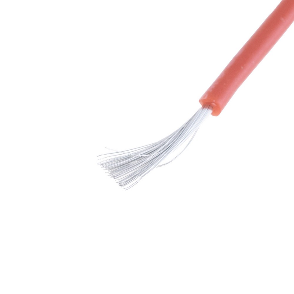 Силіконовий провід 22AWG (0.3mm²-60/0.08TS) коричневий