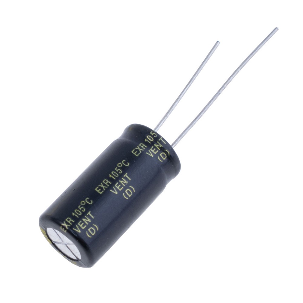 22uF 250V EXR 10x21mm (low imp.) (EXR220M2EB-Hitano) (електролітичний конденсатор низькоімпедансний)