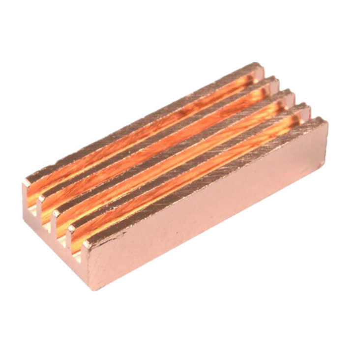 Радіатор мідний 22x8x5 mm