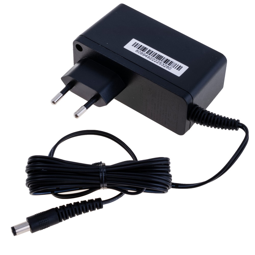 Блок живлення з вилкою 24W 12V, роз'єм:2.5x5.5мм, NBS24N120200VE Блок живлення з вилкою 24W 12V, роз'єм:2.5x5.5мм, NBS24N120200VE