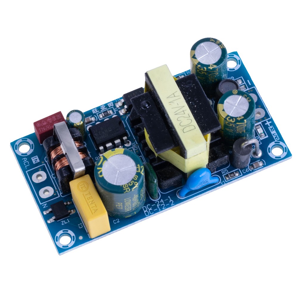 Блок живлення що вбудовується відкритий 24W 24V DC-24V-1