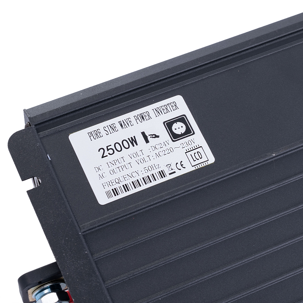 Інвертор 2500W 24V→230V чиста синусоїда LCD (SP-2500L24V(LCD) – Swipower)