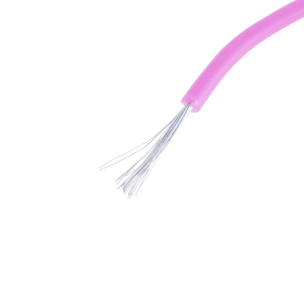 Силіконовий провід 26AWG (0.15mm²-30/0.08TS) фіолетовий Силіконовий провід 26AWG (0.15mm²-30/0.08TS) фіолетовий