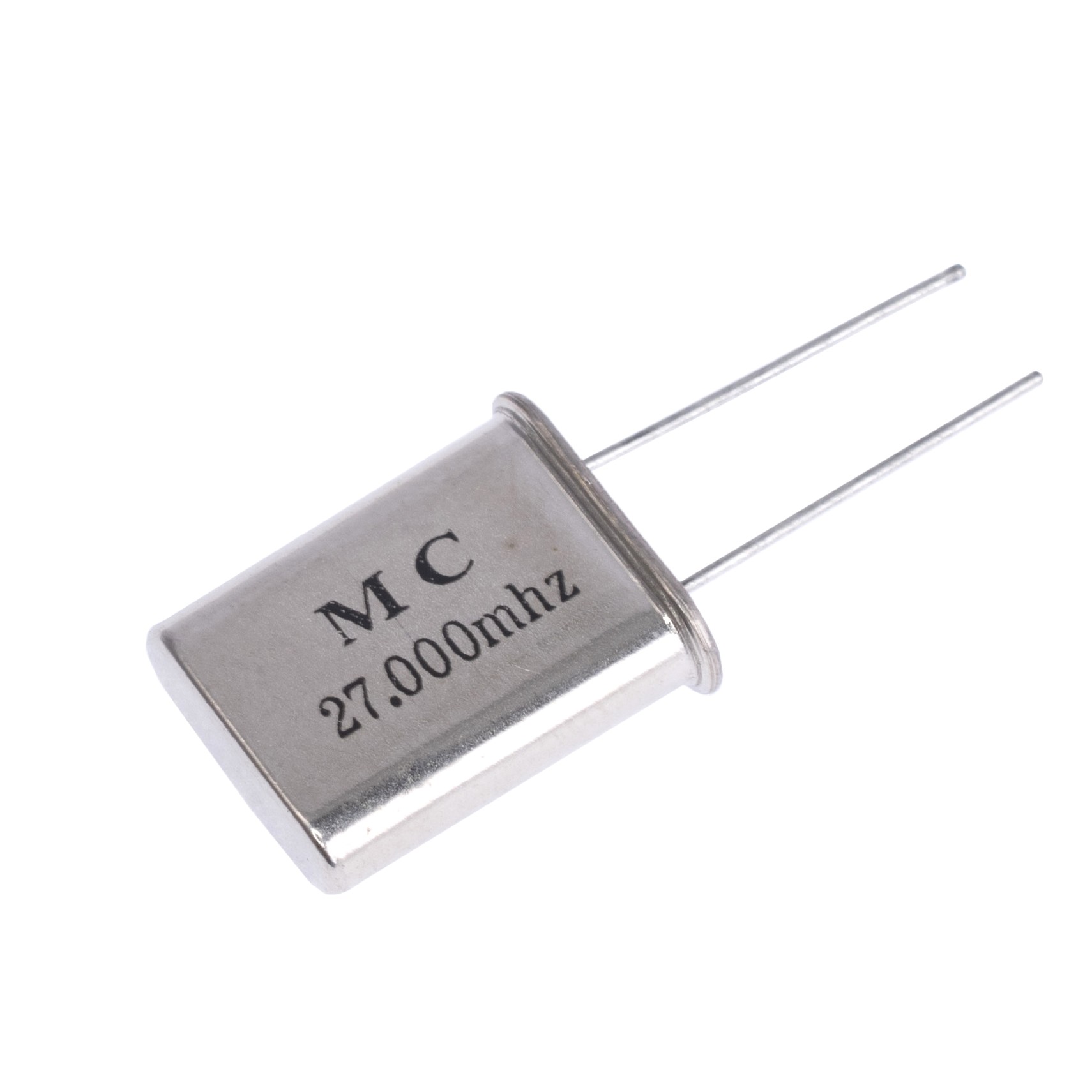 27.00M-HC49 (27MHz; ±30ppm; 16pF÷30pF; THT; HC49/U) 27.00M-HC49 (27MHz; ±30ppm; 16pF÷30pF; THT; HC49/U)
